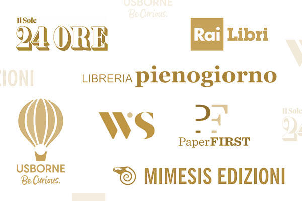 Loghi di alcuni editori promosso da Libromania